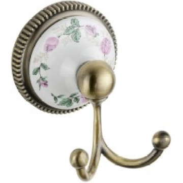 Bathroom Accessories New Design Zinc Robe Hook (JN17835)